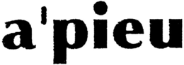 A'PIEU trademark