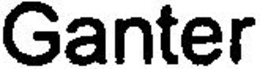 GANTER trademark