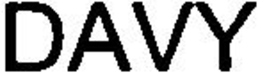 DAVY trademark