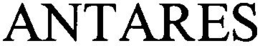 ANTARES trademark