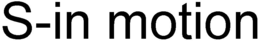 S-IN MOTION trademark