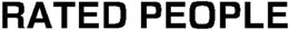 RATED PEOPLE trademark