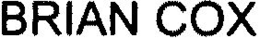 BRIAN COX trademark