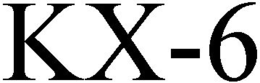 KX-6 trademark