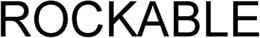 ROCKABLE trademark