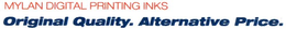 MYLAN DIGITAL PRINTING INKS ORIGINAL QUALITY. ALTERNATIVE PRICE. trademark
