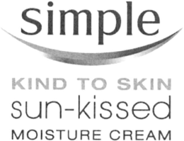 SIMPLE KIND TO SKIN SUN-KISSED MOISTURE CREAM trademark