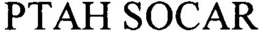 PTAH SOCAR trademark