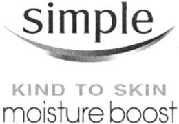 SIMPLE KIND TO SKIN MOISTURE BOOST trademark