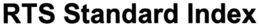 RTS STANDARD INDEX trademark