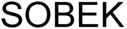 SOBEK trademark
