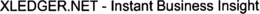 XLEDGER.NET - INSTANT BUSINESS INSIGHT trademark