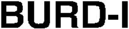 BURD-I trademark