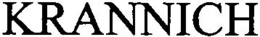 KRANNICH trademark