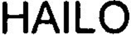 HAILO trademark