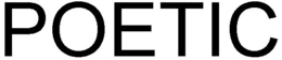 POETIC trademark
