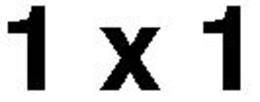 1 X 1 trademark