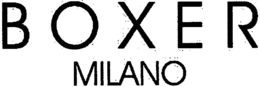 BOXER MILANO trademark