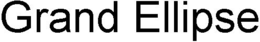 GRAND ELLIPSE trademark