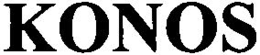 KONOS trademark