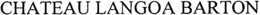 CHATEAU LANGOA BARTON trademark
