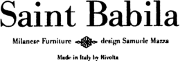 SAINT BABILA MILANESE FURNITURE DESIGN SAMUELE MAZZA MADE IN ITALY BY RIVOLTA trademark