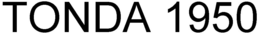 TONDA 1950 trademark