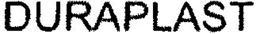 DURAPLAST trademark
