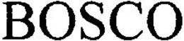 BOSCO trademark