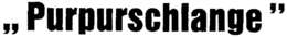 PURPURSCHLANGE trademark