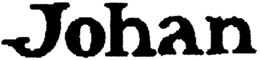 JOHAN trademark