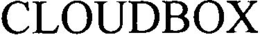 CLOUDBOX trademark