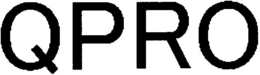 QPRO trademark
