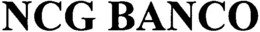 NCG BANCO trademark