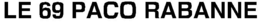 LE 69 PACO RABANNE trademark