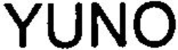YUNO trademark