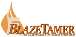 BLAZETAMER FIRE SUPPRESSANT & RETARDANT TECHNOLOGY trademark