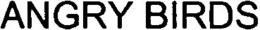 ANGRY BIRDS trademark