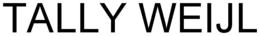 TALLY WEIJL trademark