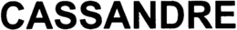 CASSANDRE trademark