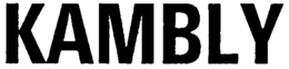 KAMBLY trademark