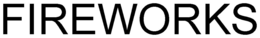 FIREWORKS trademark