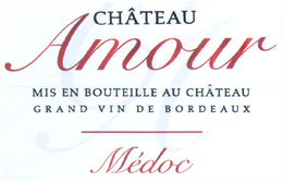 CHÂTEAU AMOUR MIS EN BOUTEILLE AU CHATEAU GRAND VIN DE BORDEAUX MEDOC trademark