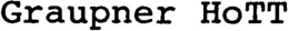 GRAUPNER HOTT trademark