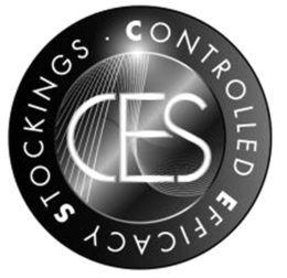CES · CONTROLLED EFFICACY STOCKINGS trademark
