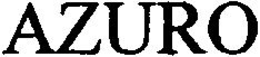 AZURO trademark