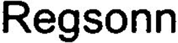 REGSONN trademark
