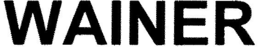 WAINER trademark