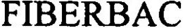 FIBERBAC trademark