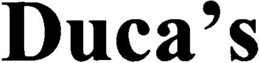 DUCA'S trademark